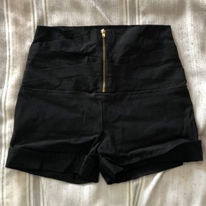 High waisted shorts